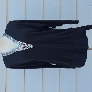 Vtg Teddy of California Sequined Top